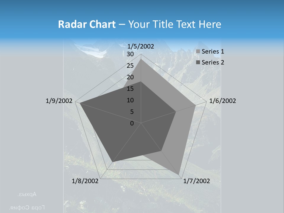 Outlet On A Green Wall PowerPoint Template