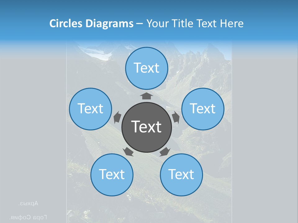 Outlet On A Green Wall PowerPoint Template