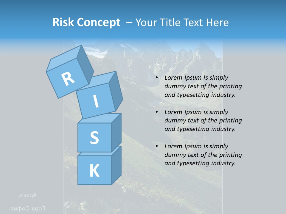 Outlet On A Green Wall PowerPoint Template