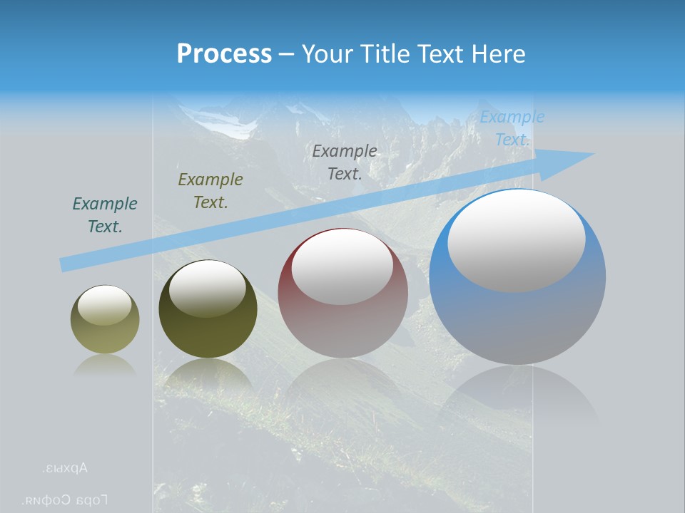 Outlet On A Green Wall PowerPoint Template