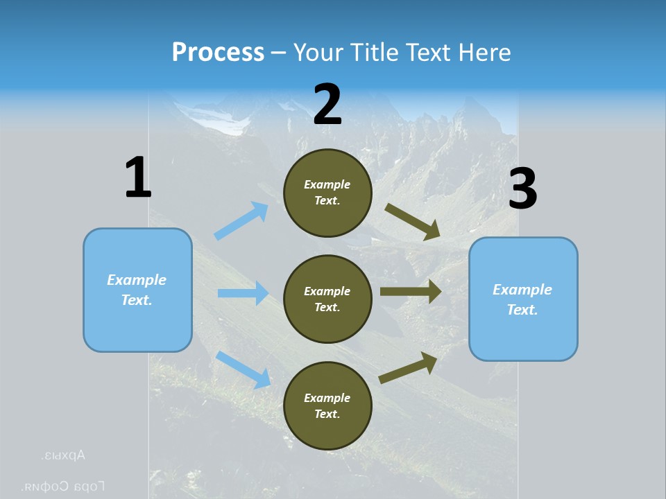 Outlet On A Green Wall PowerPoint Template