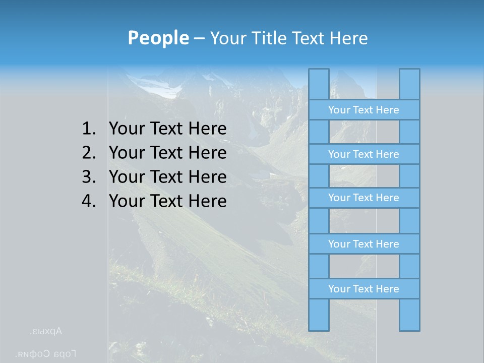 Outlet On A Green Wall PowerPoint Template