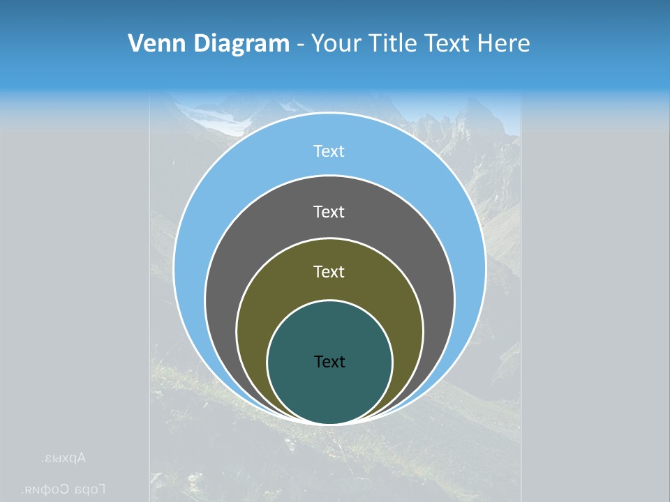 Outlet On A Green Wall PowerPoint Template