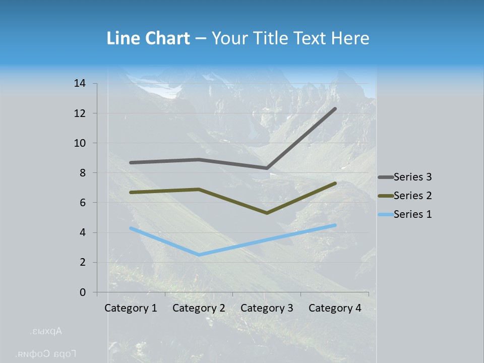 Outlet On A Green Wall PowerPoint Template