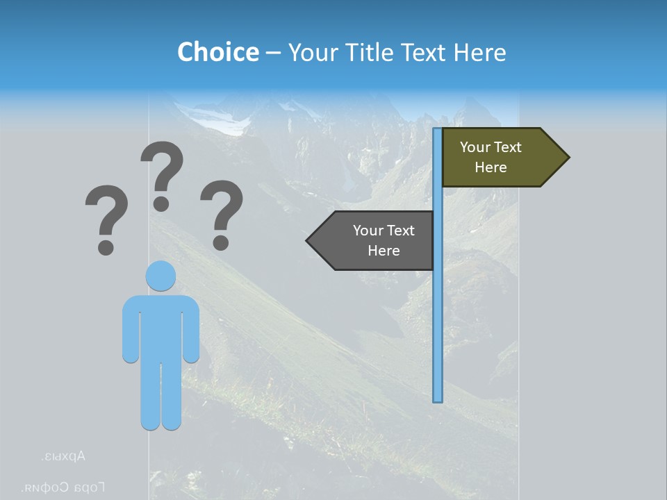 Outlet On A Green Wall PowerPoint Template