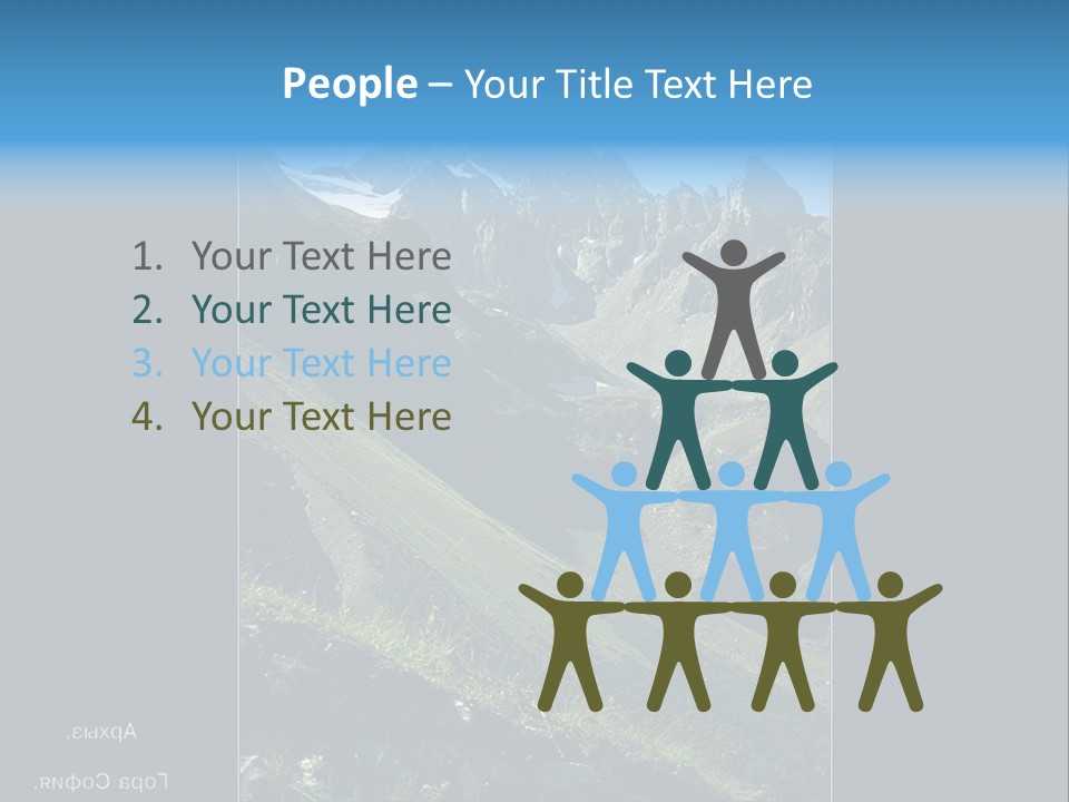 Outlet On A Green Wall PowerPoint Template