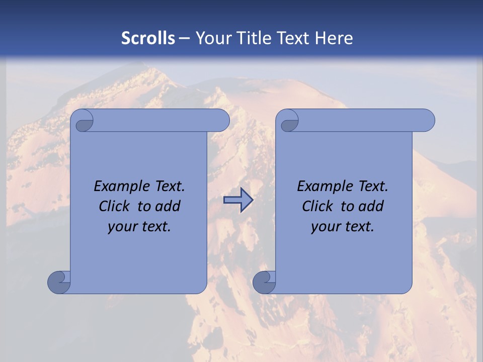 Door To The Green Room PowerPoint Template
