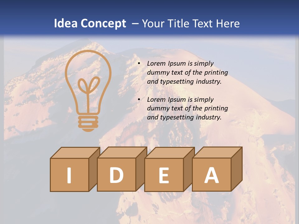 Door To The Green Room PowerPoint Template