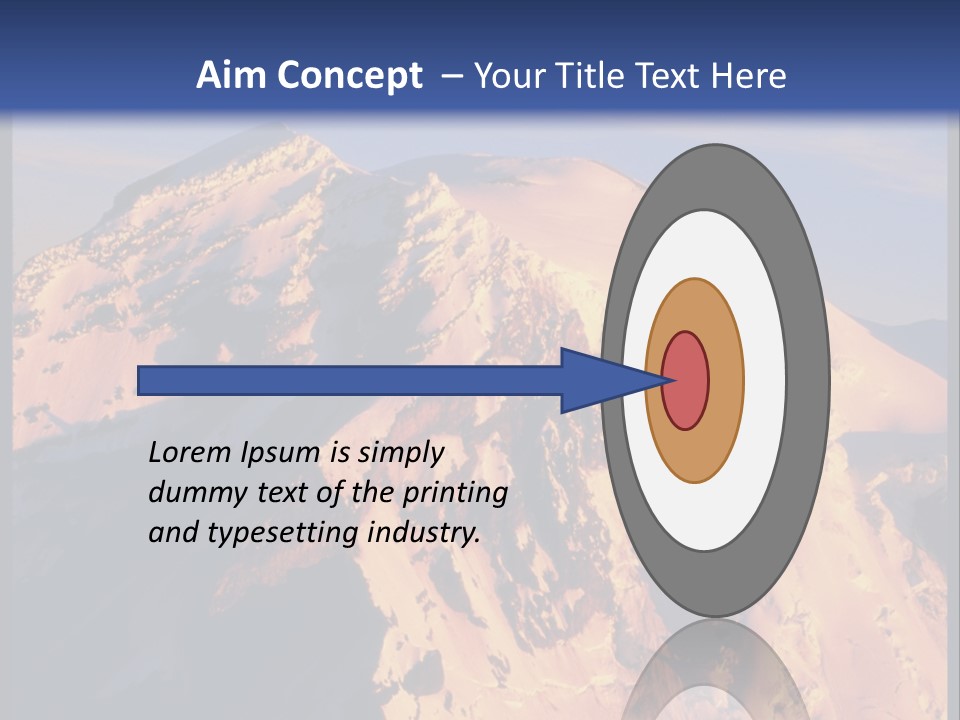Door To The Green Room PowerPoint Template
