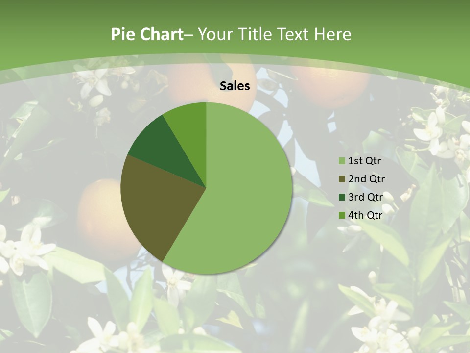 Orange Tree PowerPoint Template