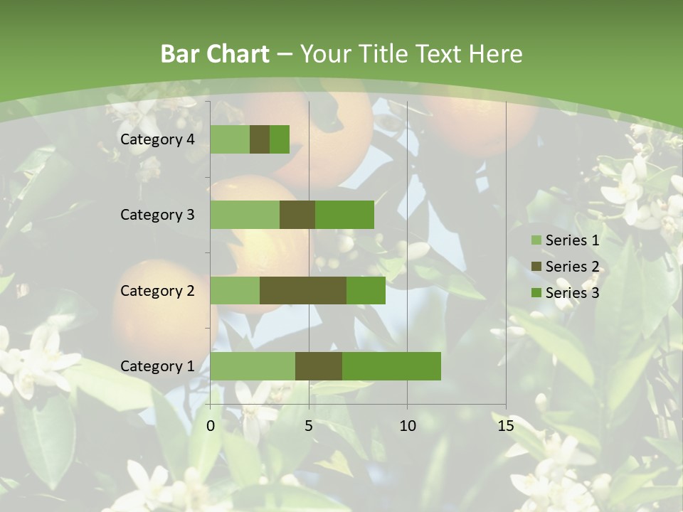 Orange Tree PowerPoint Template
