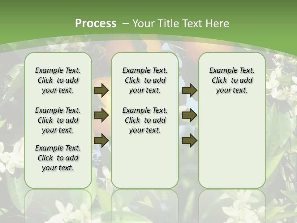 Orange Tree PowerPoint Template