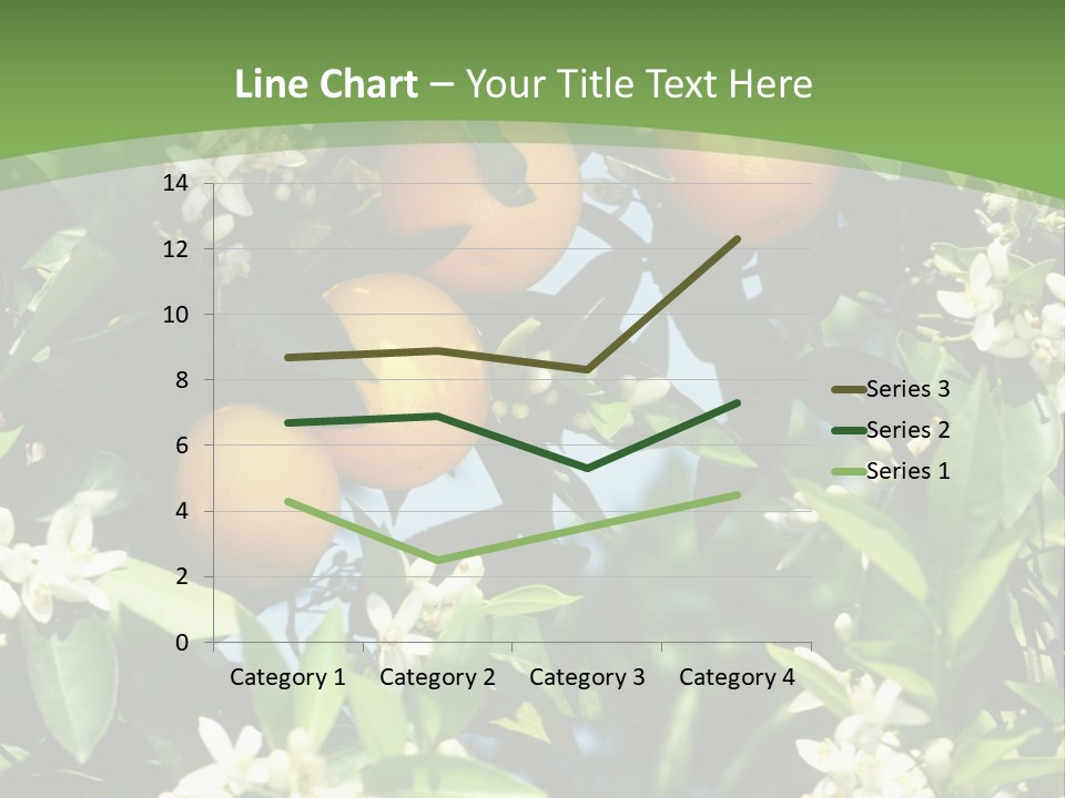 Orange Tree PowerPoint Template