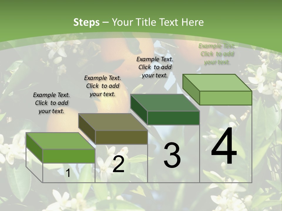 Orange Tree PowerPoint Template