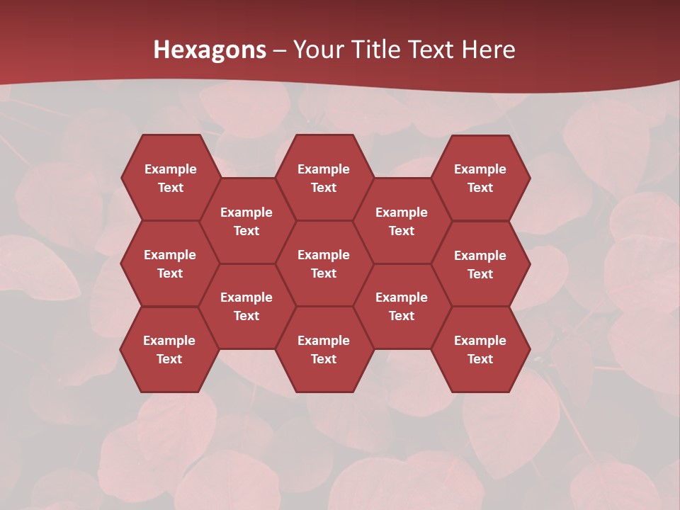 Red Petals PowerPoint Template