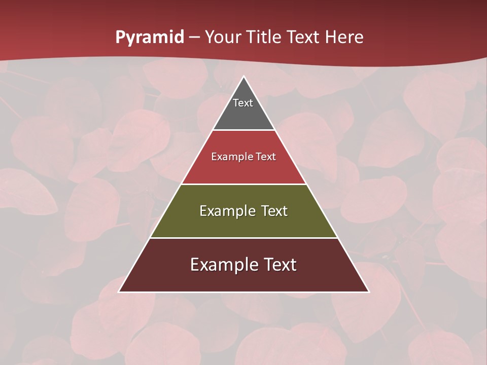 Red Petals PowerPoint Template