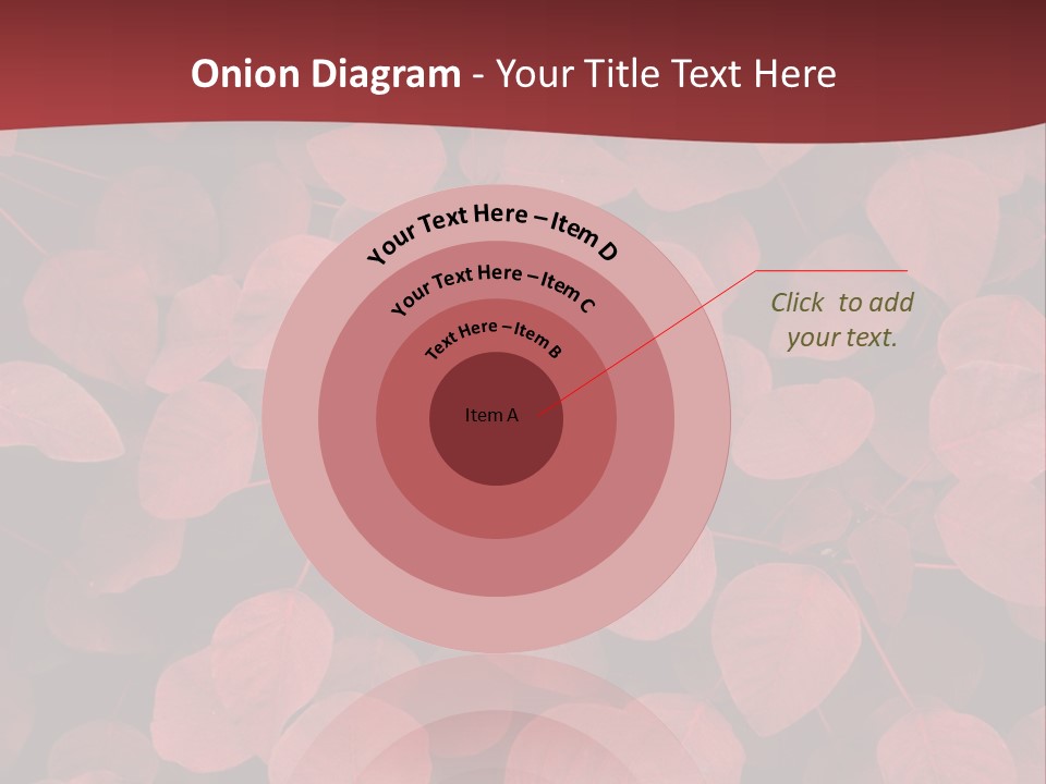 Red Petals PowerPoint Template