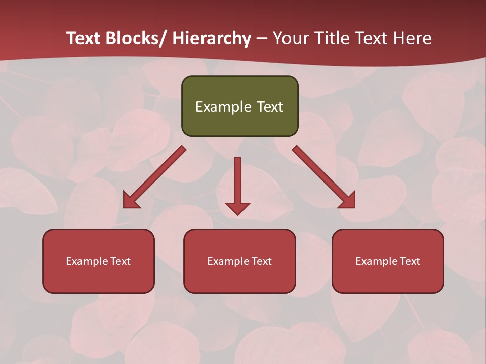 Red Petals PowerPoint Template