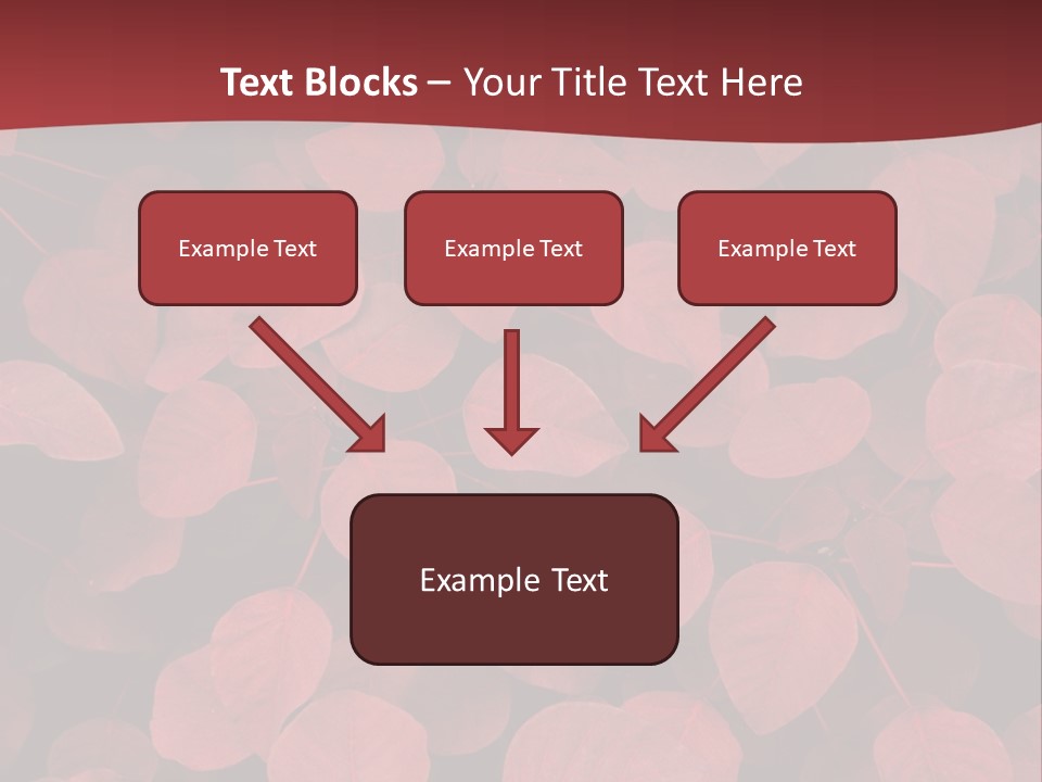 Red Petals PowerPoint Template