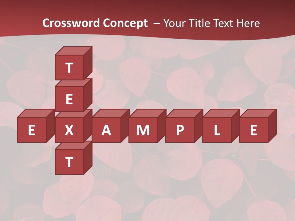 Red Petals PowerPoint Template