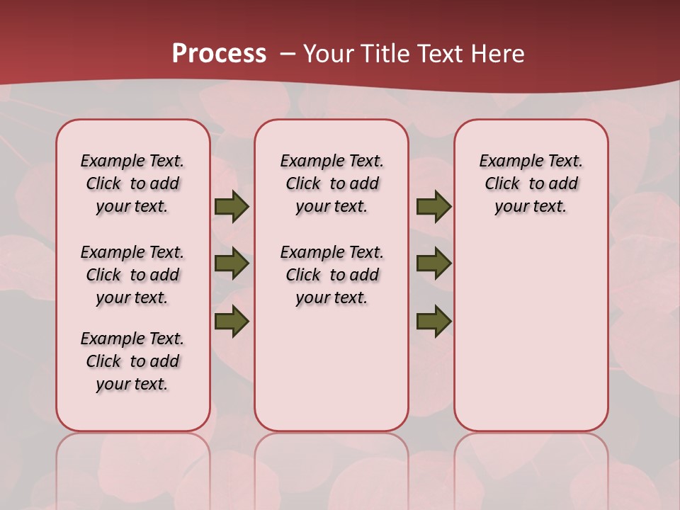 Red Petals PowerPoint Template