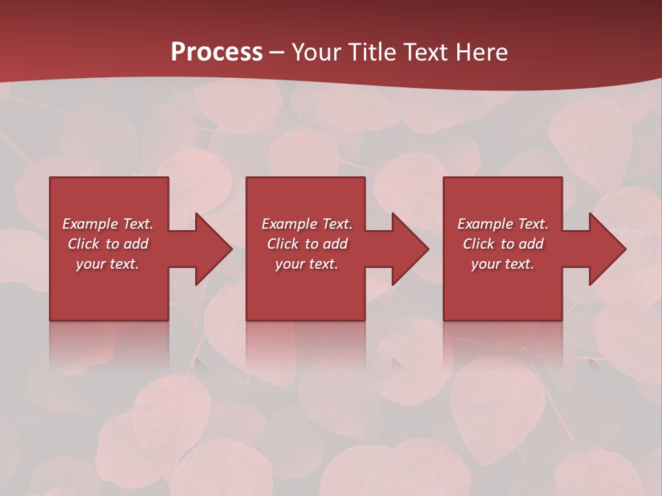 Red Petals PowerPoint Template