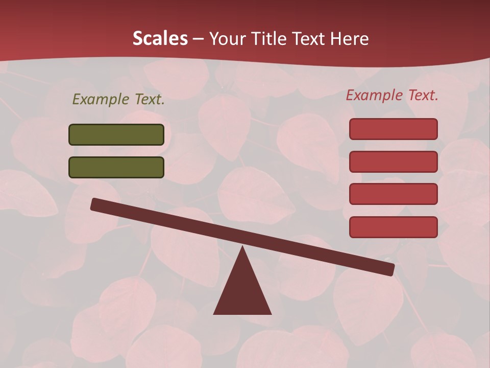 Red Petals PowerPoint Template