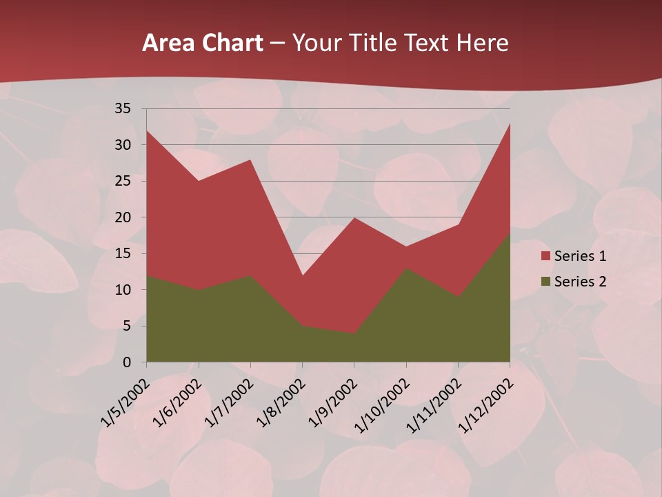 Red Petals PowerPoint Template