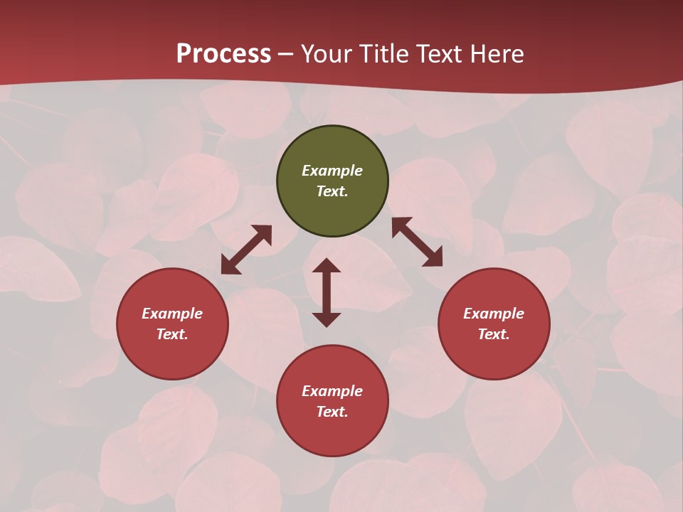 Red Petals PowerPoint Template