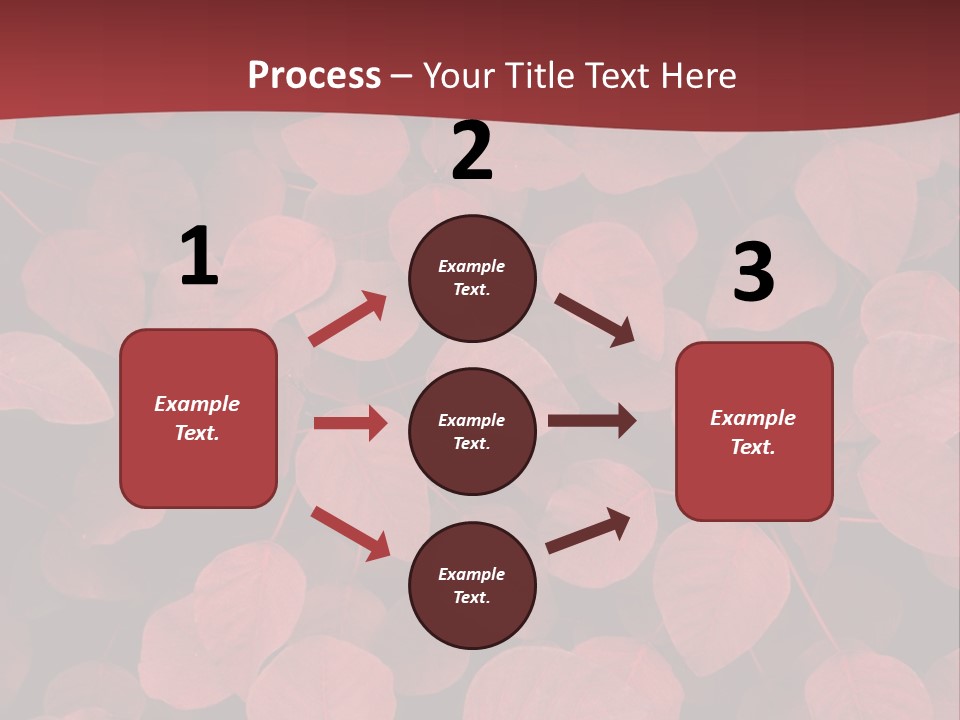 Red Petals PowerPoint Template