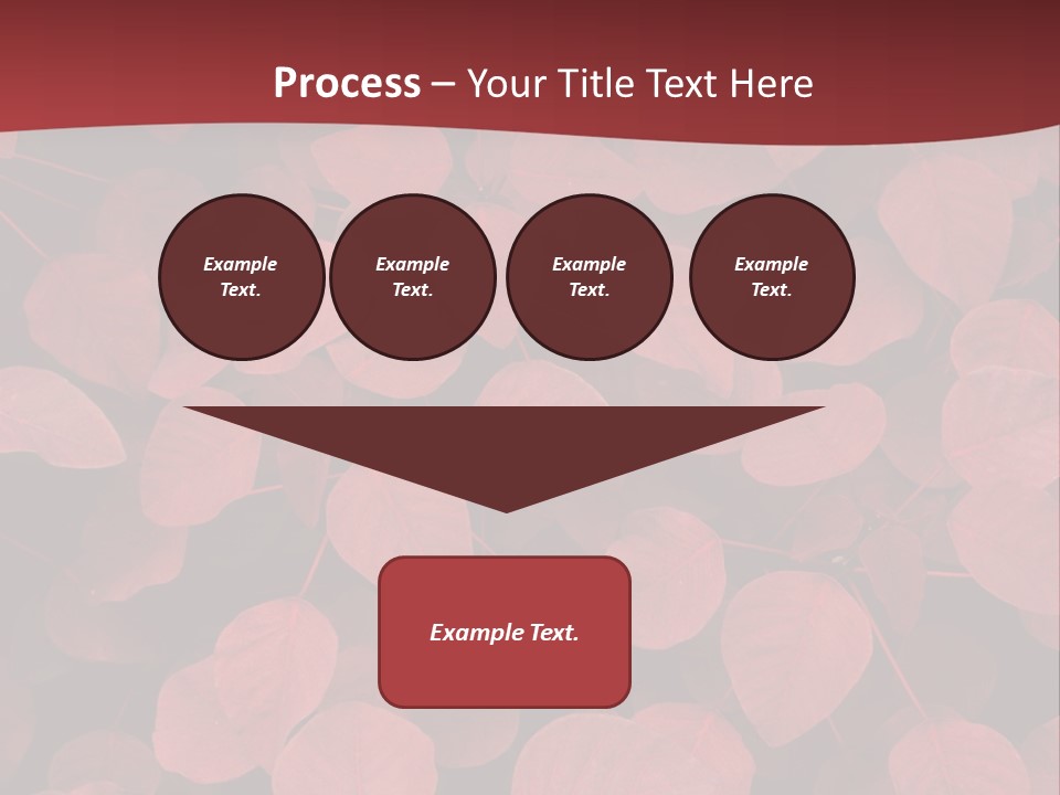 Red Petals PowerPoint Template