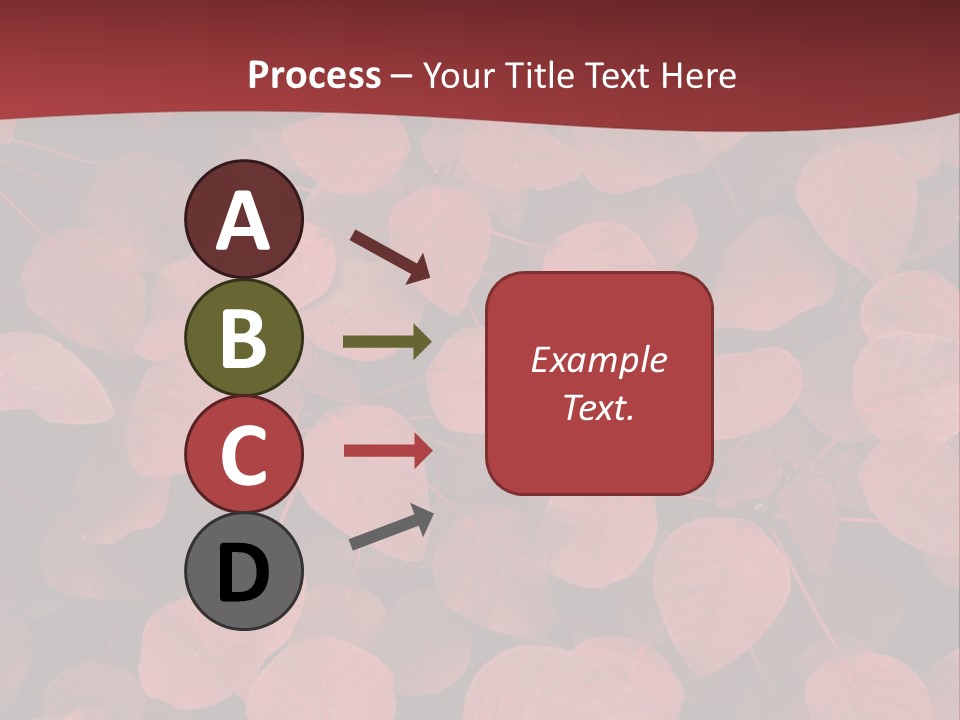 Red Petals PowerPoint Template