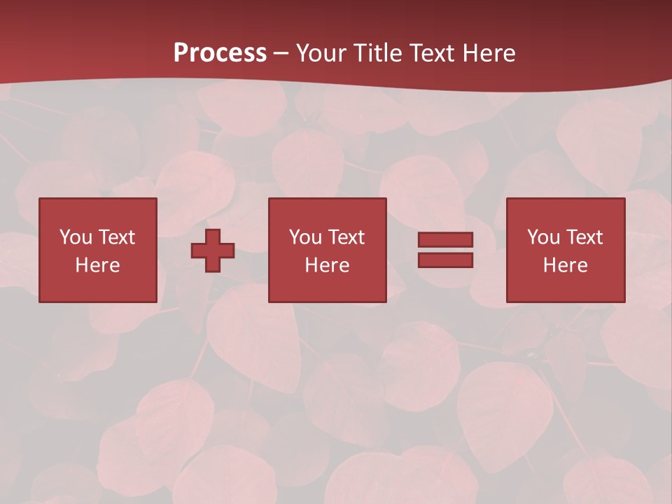 Red Petals PowerPoint Template