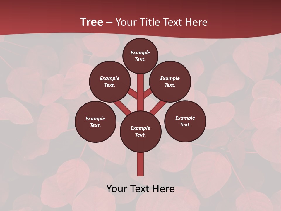 Red Petals PowerPoint Template