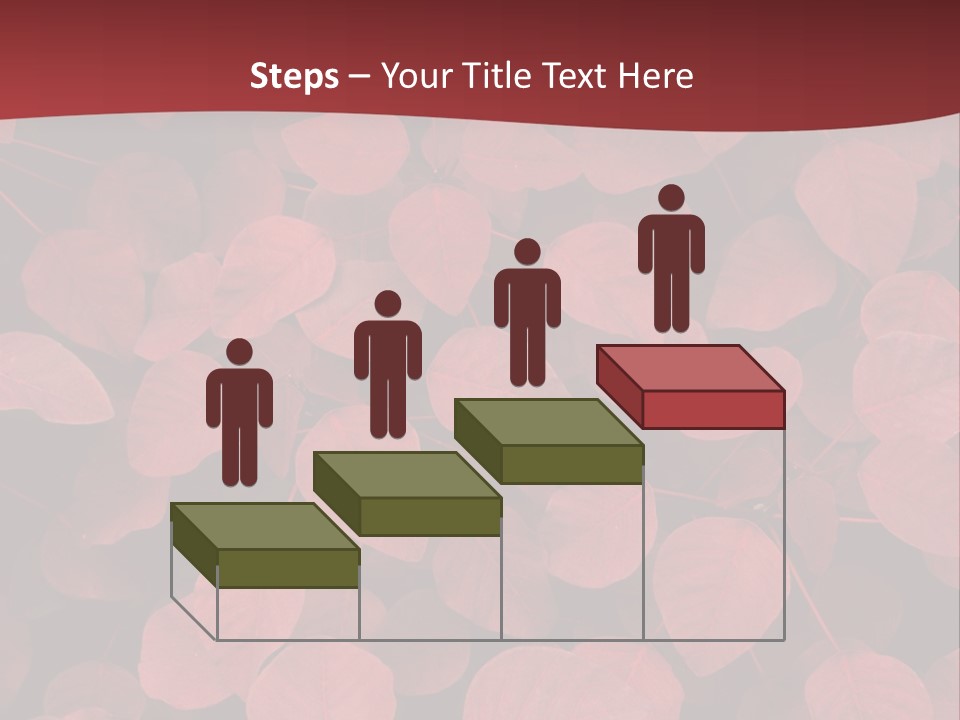 Red Petals PowerPoint Template