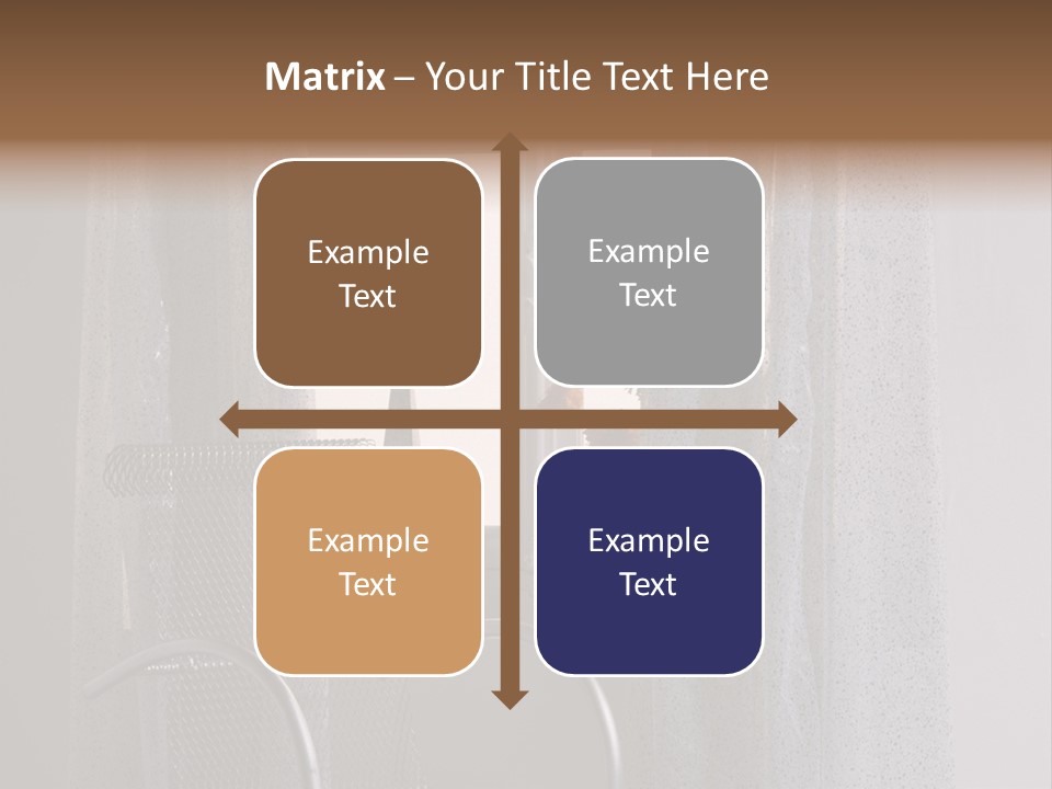 Window In Home PowerPoint Template
