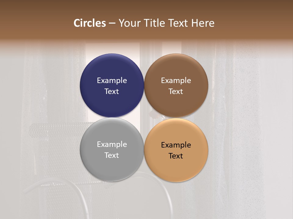 Window In Home PowerPoint Template