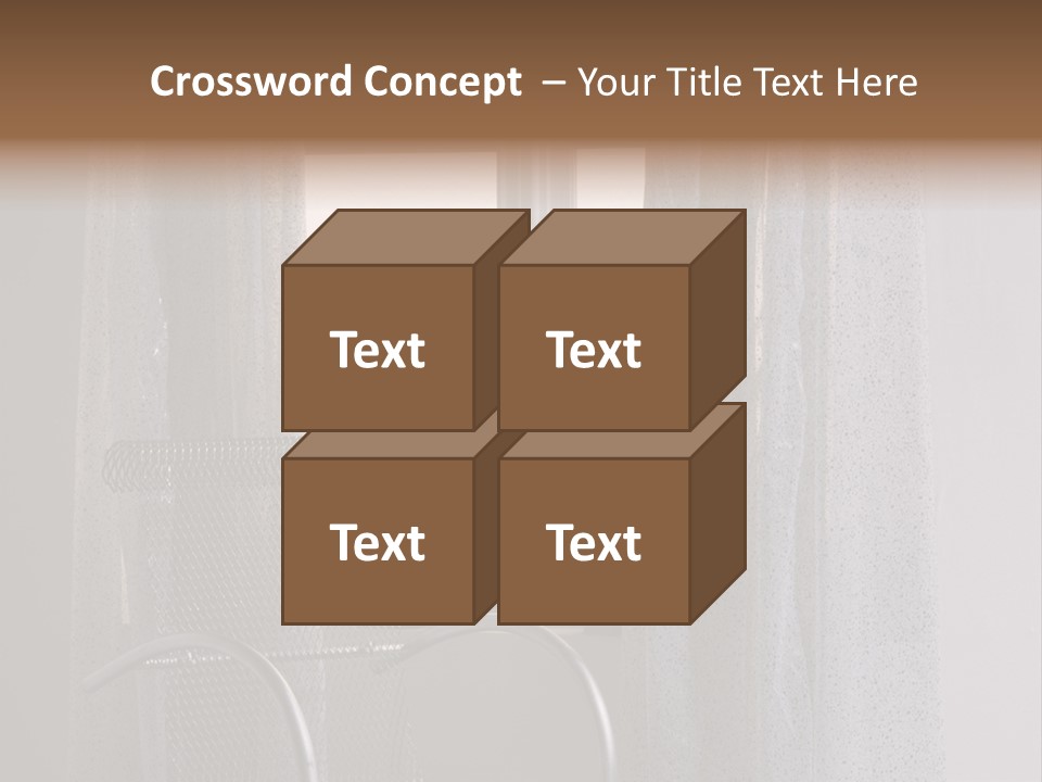 Window In Home PowerPoint Template