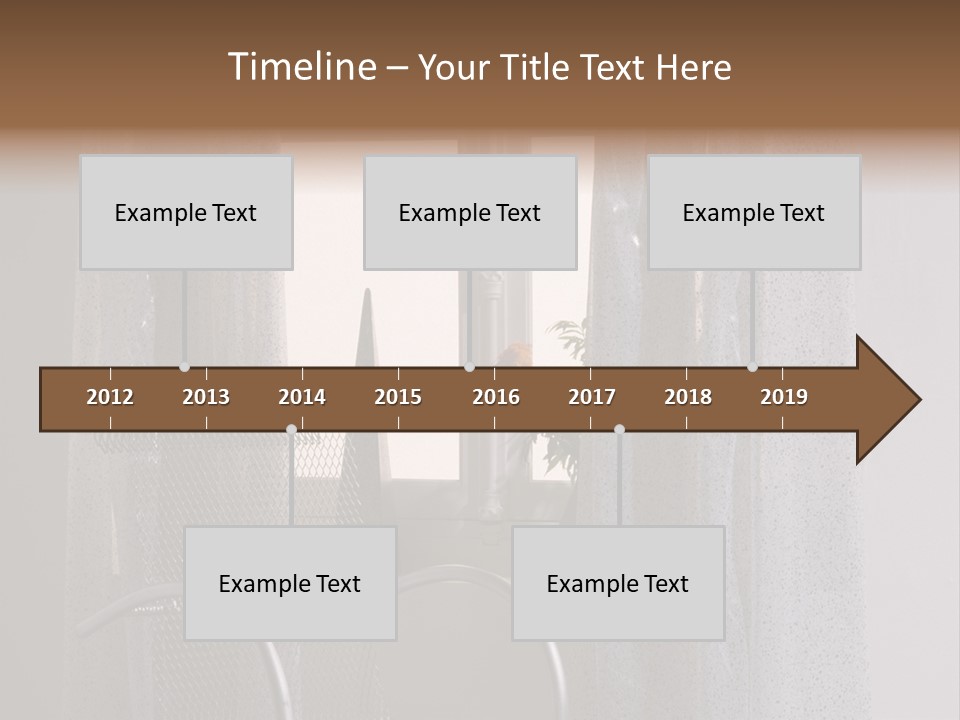 Window In Home PowerPoint Template