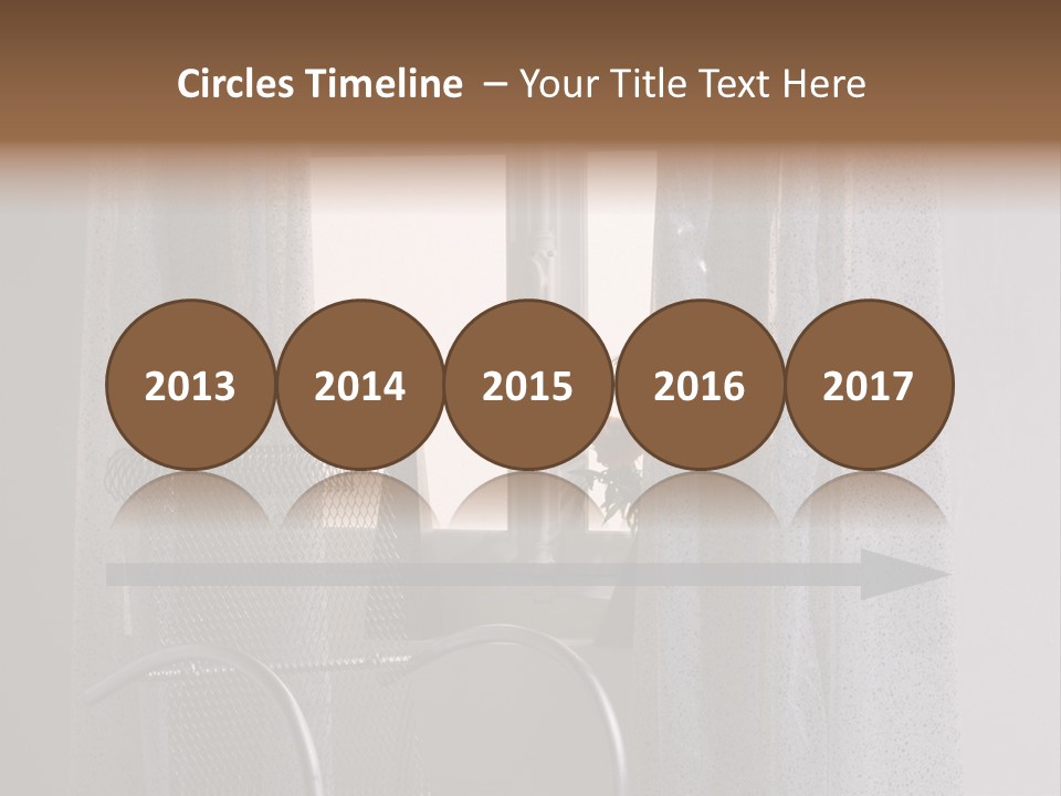 Window In Home PowerPoint Template