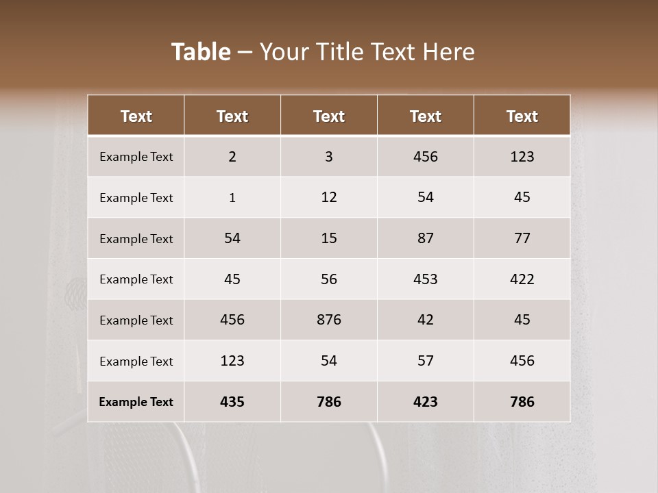 Window In Home PowerPoint Template