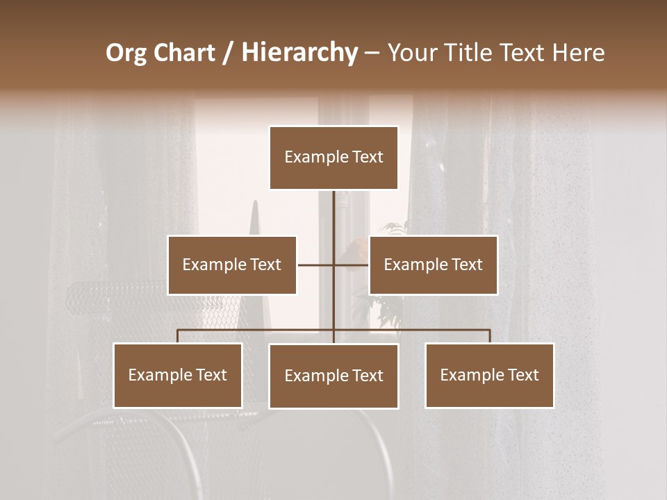 Window In Home PowerPoint Template