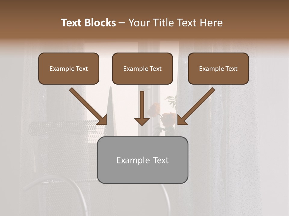 Window In Home PowerPoint Template
