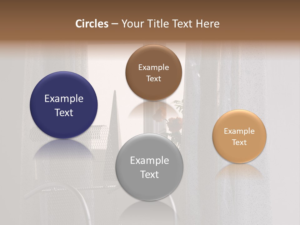 Window In Home PowerPoint Template