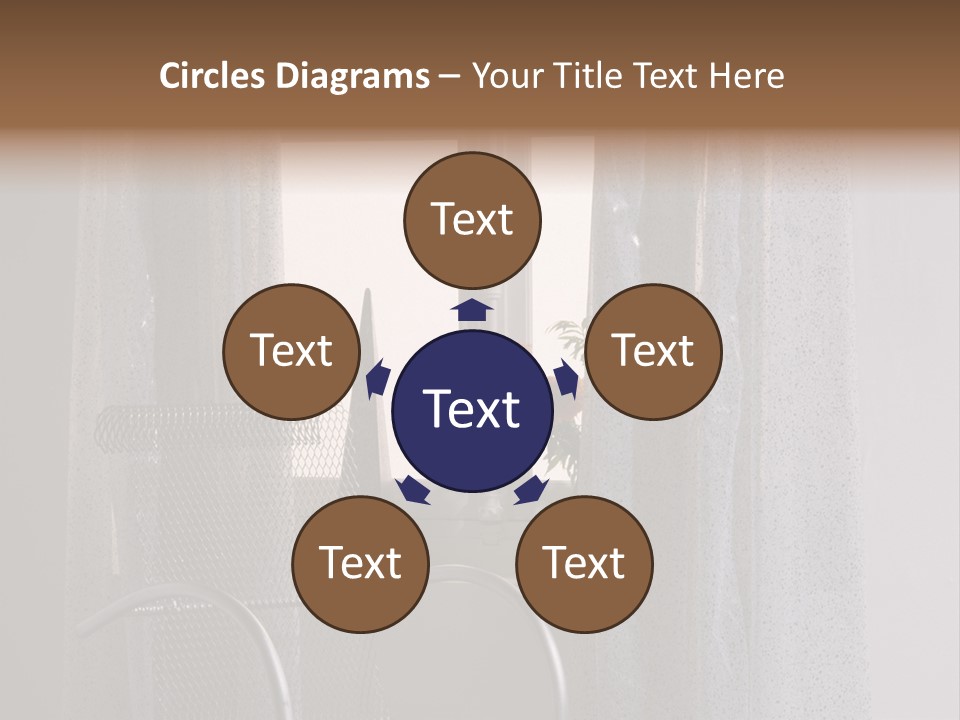 Window In Home PowerPoint Template
