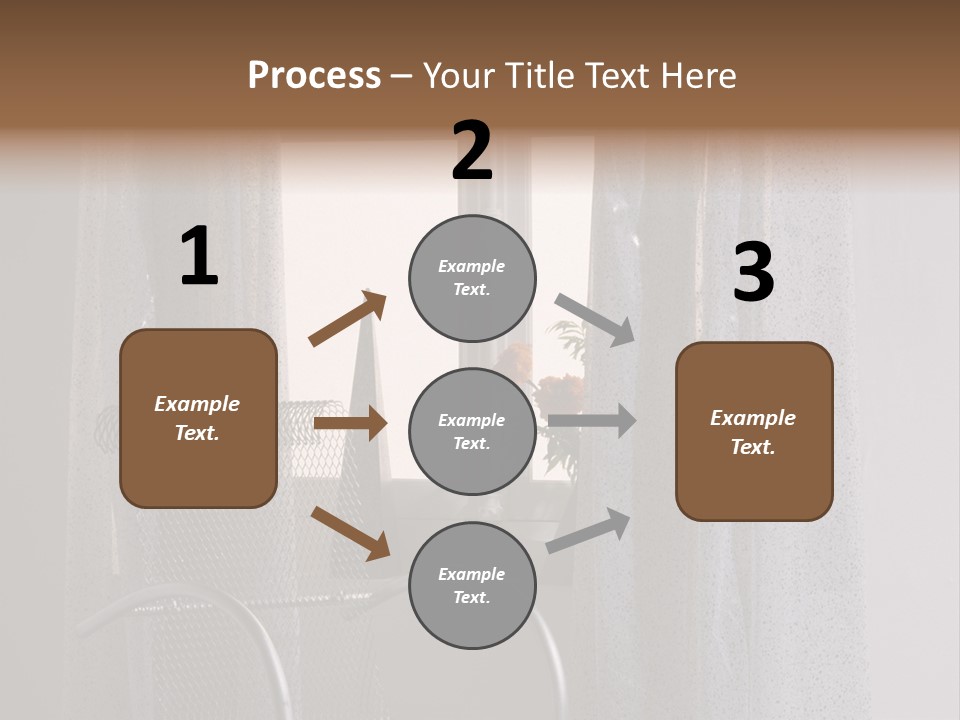 Window In Home PowerPoint Template