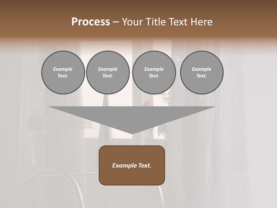 Window In Home PowerPoint Template