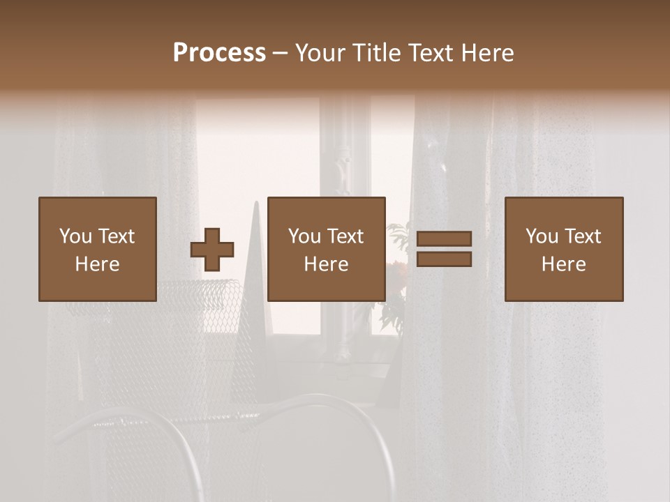 Window In Home PowerPoint Template