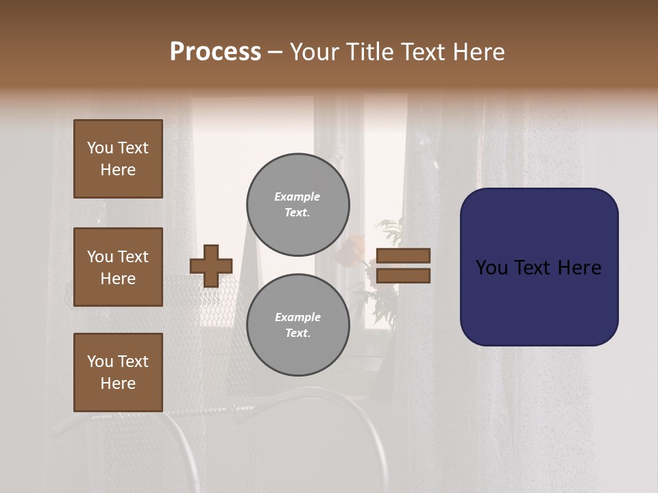 Window In Home PowerPoint Template
