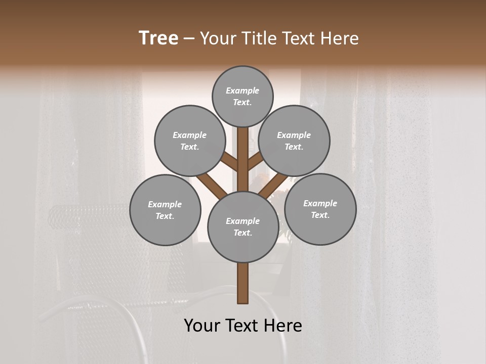 Window In Home PowerPoint Template